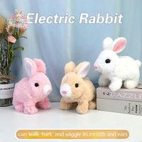 New Electronic Plush Rabbit – Soft Plush Robotic Bunny Toy for Kids Kawaii Toys