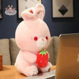 Cute Stuffed Rabbit Plush Soft Toys Bunny Pillow Doll Creative Gifts Sleep Toy Kawaii Toys