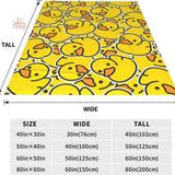 Yellow Duck Blanket – Soft, Cozy, and Full of Charm! Kawaii Toys