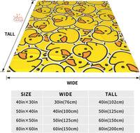 Yellow Duck Blanket – Soft, Cozy, and Full of Charm! Kawaii Toys