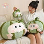 Creative Melon Plush Toy - Soft Stuffed Fruit Bag Doll Kawaii Toys