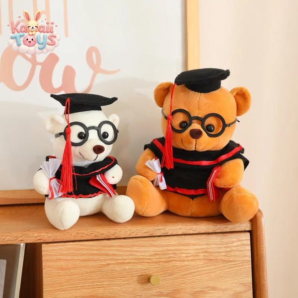 The Fluffy Dr. Bear Plush That Brings Warmth Smiles