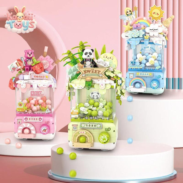 Idea Small UFO Catcher Mini Block Gashapon Machine