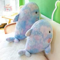 Rainbow Whale Shark Plush – A Colorful Ocean Adventure 65cm Kawaii Toys