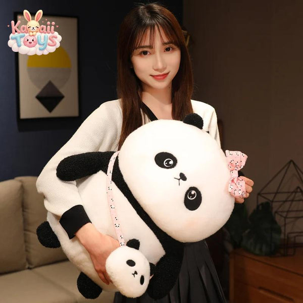 Fatty Round Panda Plush Pillow – The Cutest Cuddle Buddy