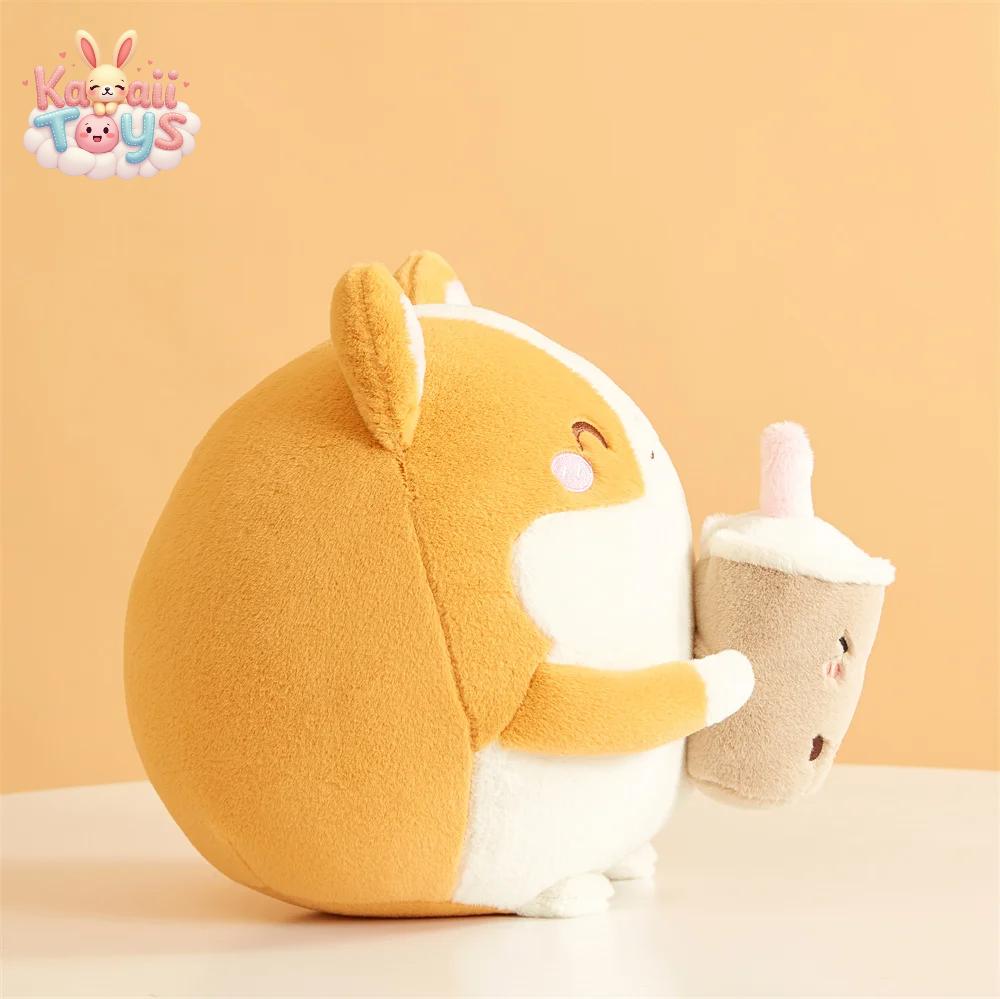 Corgi Plush Toy – The Cutest Chubby Companion! PUNIDAMAN Qmore Store