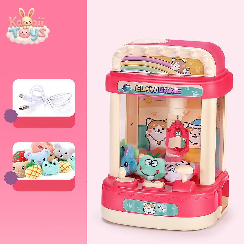 Cartoon Music Puzzle Children's Family Mini Claw Machine Kawaii Toys