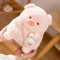 Kawaii Angel Pig Plush Toy Cartoon Stuffed Animals Plushies Anime Soft Toy Kawaii Toys