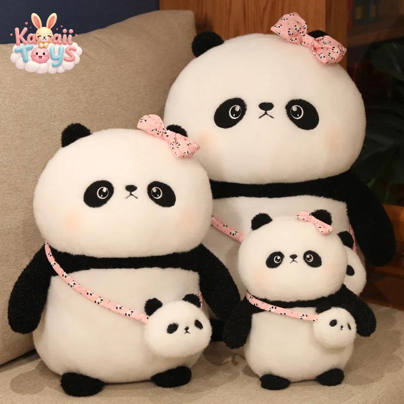 Fatty Round Panda Plush Pillow – The Cutest Cuddle Buddy