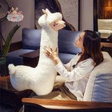 Lovely Alpaca Plush Toy Japanese Alpaca Soft Stuffed Cute Animal Kawaii Toys