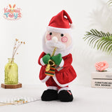 Plush Electric Dancing Singing Toy Santa Claus 40cm Kawaii Toys