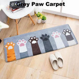 Printed Kitten Mat Antiskid Mat Carpet 50x80cm Kawaii Toys