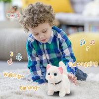 New Walking Kitty Plush Toy – Meowing and Tail-Wagging Stuffed Cat Kawaii Toys