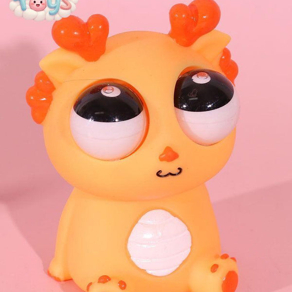 Eyeball Burst Squeeze Toy Dragon Cute Staring Dragon Stress Relief Kawaii Toys