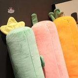 Long Strawberry Carrot Bed Plush Pillow Your Ultimate Snuggle Buddy Kawaii Toys