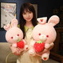 Cute Stuffed Rabbit Plush Soft Toys Bunny Pillow Doll Creative Gifts Sleep Toy Kawaii Toys