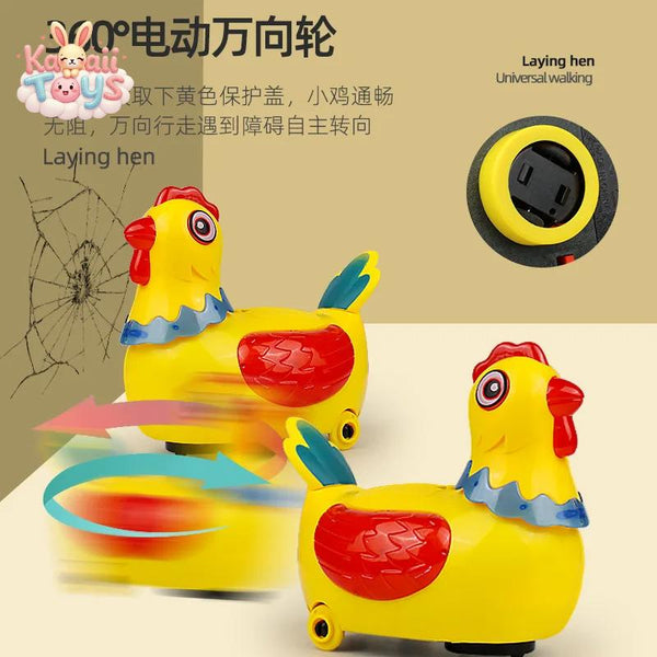 Electric Hen Laying Eggs Walking Toy for Boys Girls Birthday Gift LKCOMO No977 Store