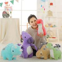 Triceratops Dinosaur Plush – A Cuddly Prehistoric Buddy! Kawaii Toys