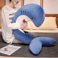 Giant Shark Plush – The Ocean’s Friendliest Predator Kawaii Toys