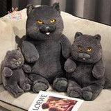 Kawaii Soft Plush British Shorthair Stuffed Animal Cat Toys Kawaii Toys