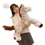 Big Size Cute Lying Horse Plush Toys Stuffed Cartoon Animal Horse Kawaii Toys