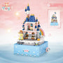 Fairy Tale Princess Castle Mini Block Music Box – Build Your Own Magical Kingdom!