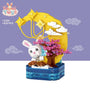 Moon Rabbit Mini Block Pen Container Toy