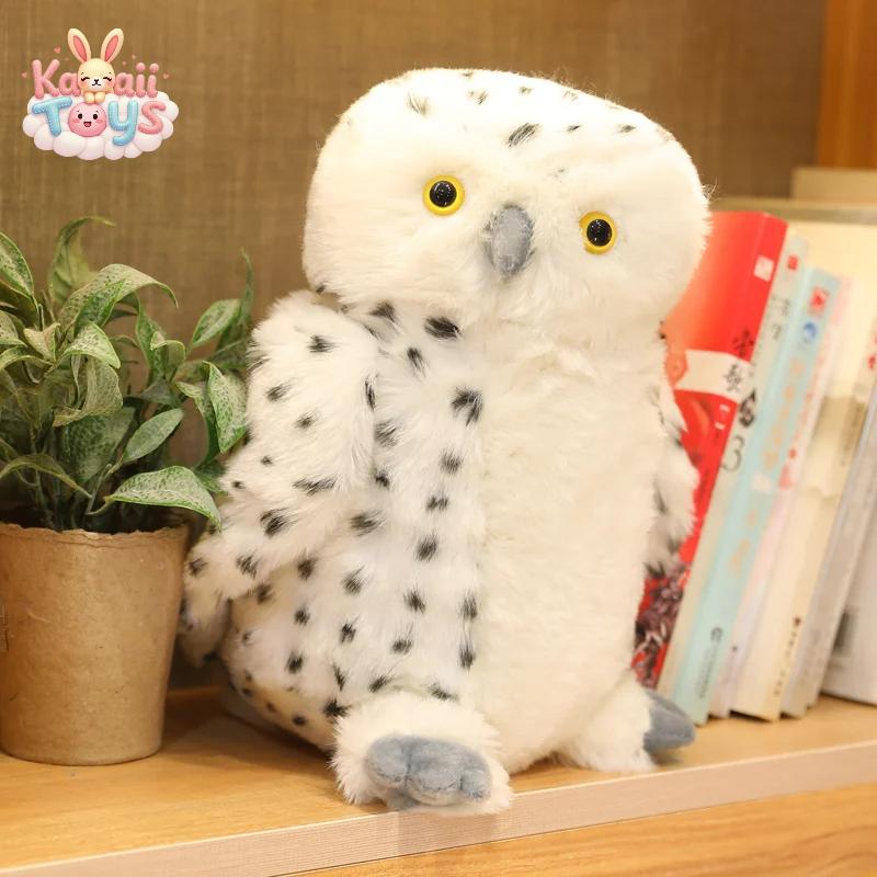 Owl Plush – A Majestic Snowy Companion Kawaii Toys