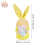 Easter Bunny Decorative Handmade Ears Plush Doll