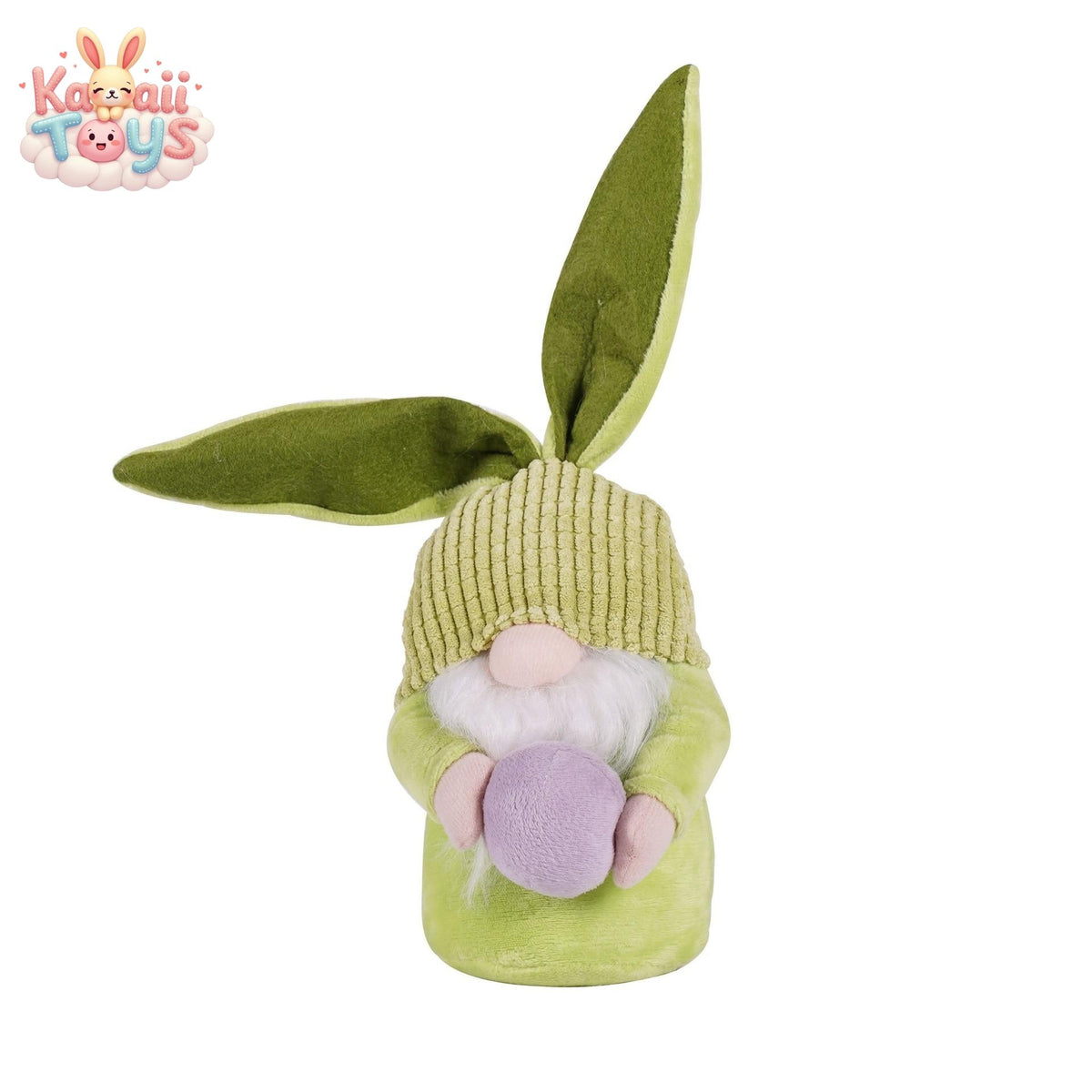 Easter Bunny Decorative Handmade Ears Plush Doll