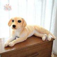 Like Real Simulation Labrador Dog Plush Doll Stuffed Golden Dog A Kawaii Toys