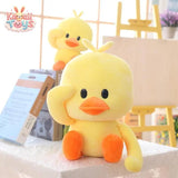 Duck Plush – A Soft & Adorable Cuddle Companion! Yellow PUNIDAMAN Qmore Store