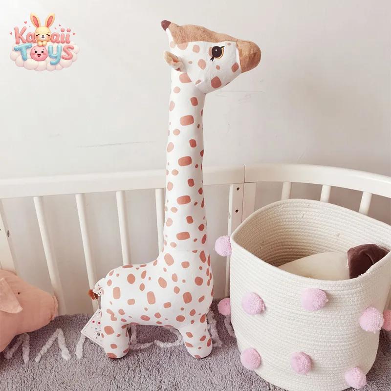 Giraffe Plush Toy Soft Animal For Boys Girls Room Bed Decoration Birthday Gift LKCOMO No977 Store