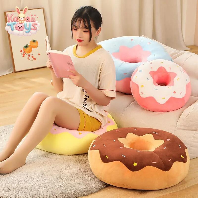 Donut Plush Pillow – A Sweet Treat for Ultimate Comfort!