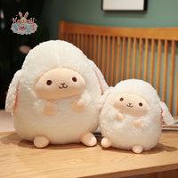 Stuffed Animal Pillow Cartoon Round Ball Sheep Plush Toy Lovely Birthyday Gift Kawaii Toys