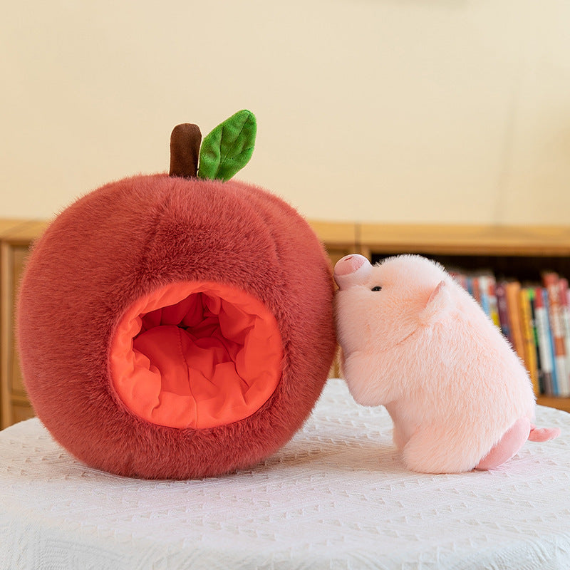 Plush Toy Avocado Capybara Pillow