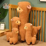 Cute Animal Lovely Alpaca Plush Toy Japanese Alpaca Soft Stuffed Pillow Kawaii Toys