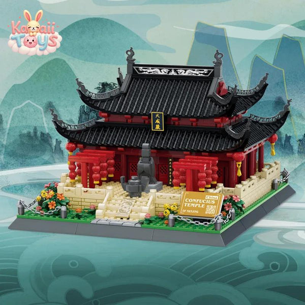 China Historical Architecture Mini Blocks – the Beauty of Nanjing Confucius Temple