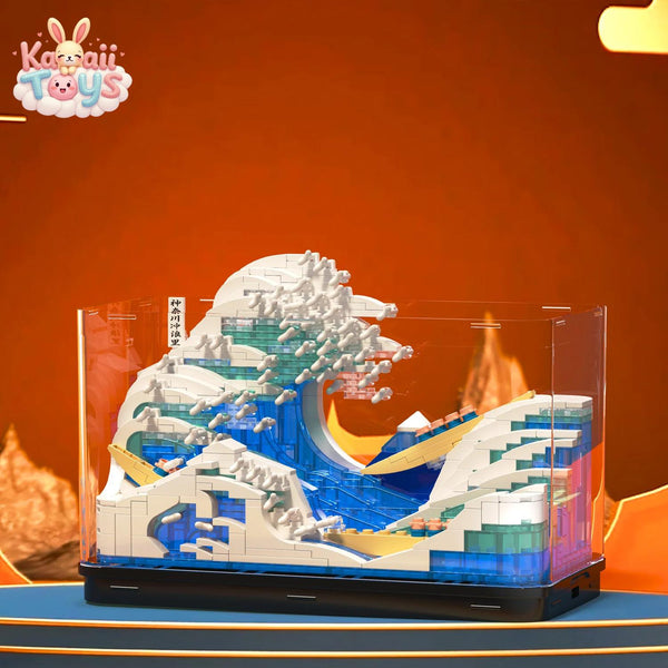 The Great Wave Off Kanagawa building blocks