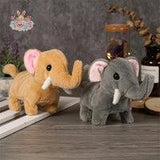 Electronic Plush Pet with Sound – The Cutest Walking Elephant Toy Kawaii Toys