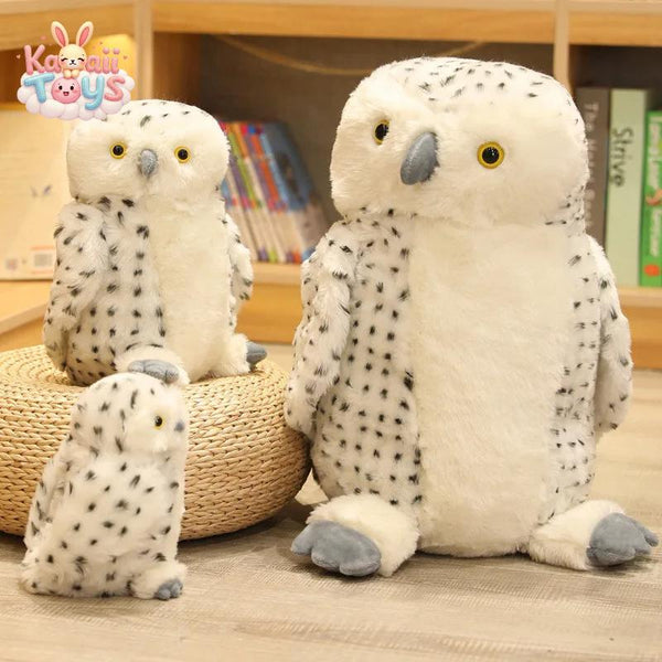 Owl Plush – A Majestic Snowy Companion Kawaii Toys