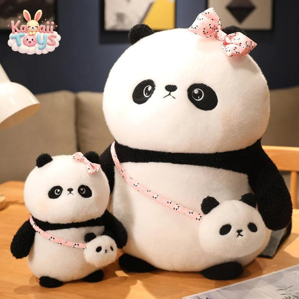 Fatty Round Panda Plush Pillow – The Cutest Cuddle Buddy