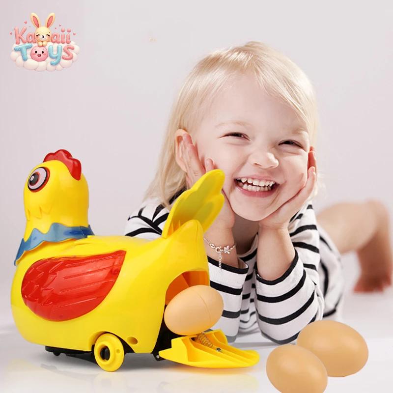 Electric Hen Laying Eggs Walking Toy for Boys Girls Birthday Gift LKCOMO No977 Store