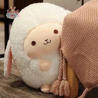 Stuffed Animal Pillow Cartoon Round Ball Sheep Plush Toy Lovely Birthyday Gift Kawaii Toys