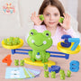 Children's Montessori Math Toy Funny Frog Scale Balance LKCOMO No977 Store