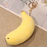 Funny Banana Dog Plush – The Ultimate Kawaii Cuddle Buddy! 12cm pendant Kawaii Toys