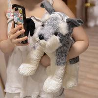 Simulation Cute Husky Dog Plush Toy Stuffed Animal Super High Quality Realistic Dog Toy Kawaii Toys