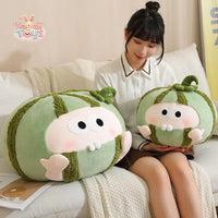 Creative Melon Plush Toy - Soft Stuffed Fruit Bag Doll Kawaii Toys