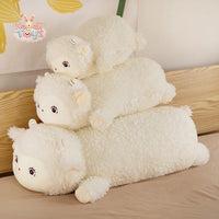 Lovely Fluffy Sheep Pillow Toy Stuffed Soft Animal Sheep Cushion Kawaii Toys