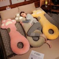 Giant Cute Cat Paw Pillow – Soft and Cozy for Ultimate Comfort Kawaii Toys